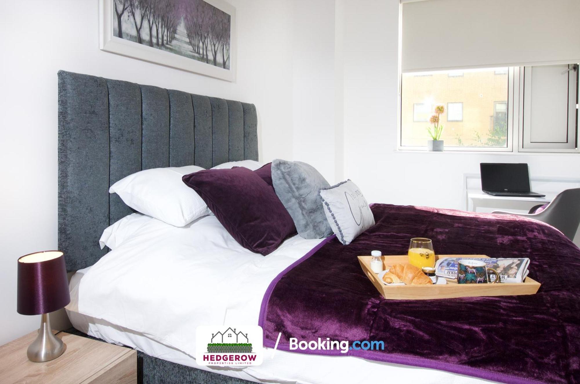Premium Deals On Modern 2 -Bed 2-Bath Central City 122 High Street Flat For Movers & Pros By Hedgerow Manchester Exterior foto